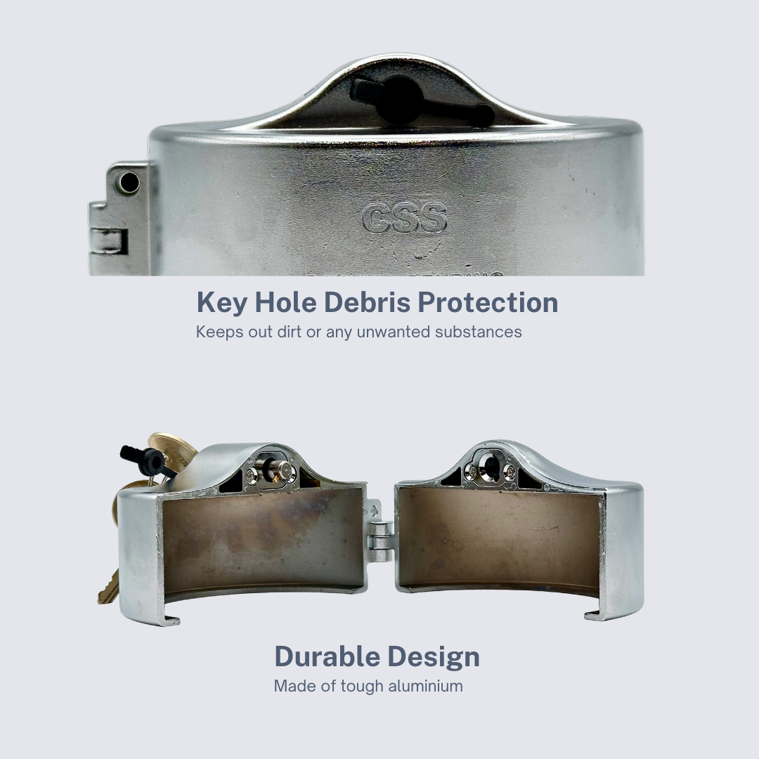 Caplok™ - Freightliner - Sterling - Western Star Locking Fuel Cap Cover